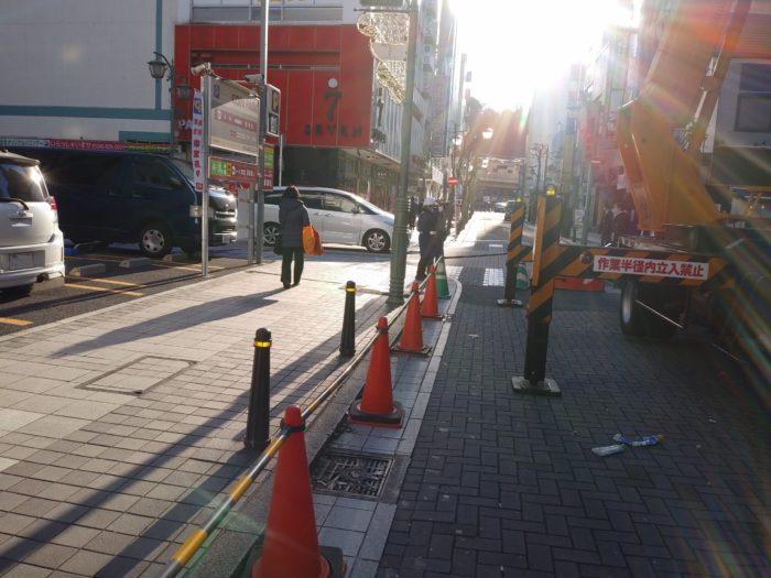 2022年2月　横須賀市　屋外広告設置工事に伴う交通誘導警備業務